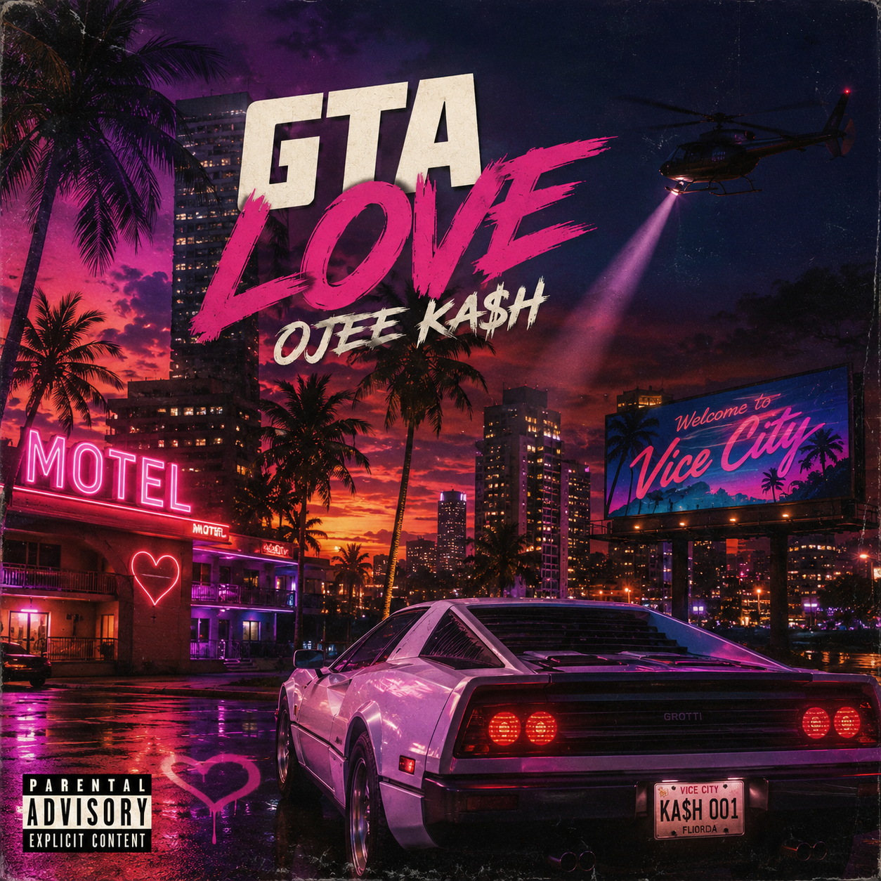 Ojee Ka$h — GTA LOVE original cover artwork